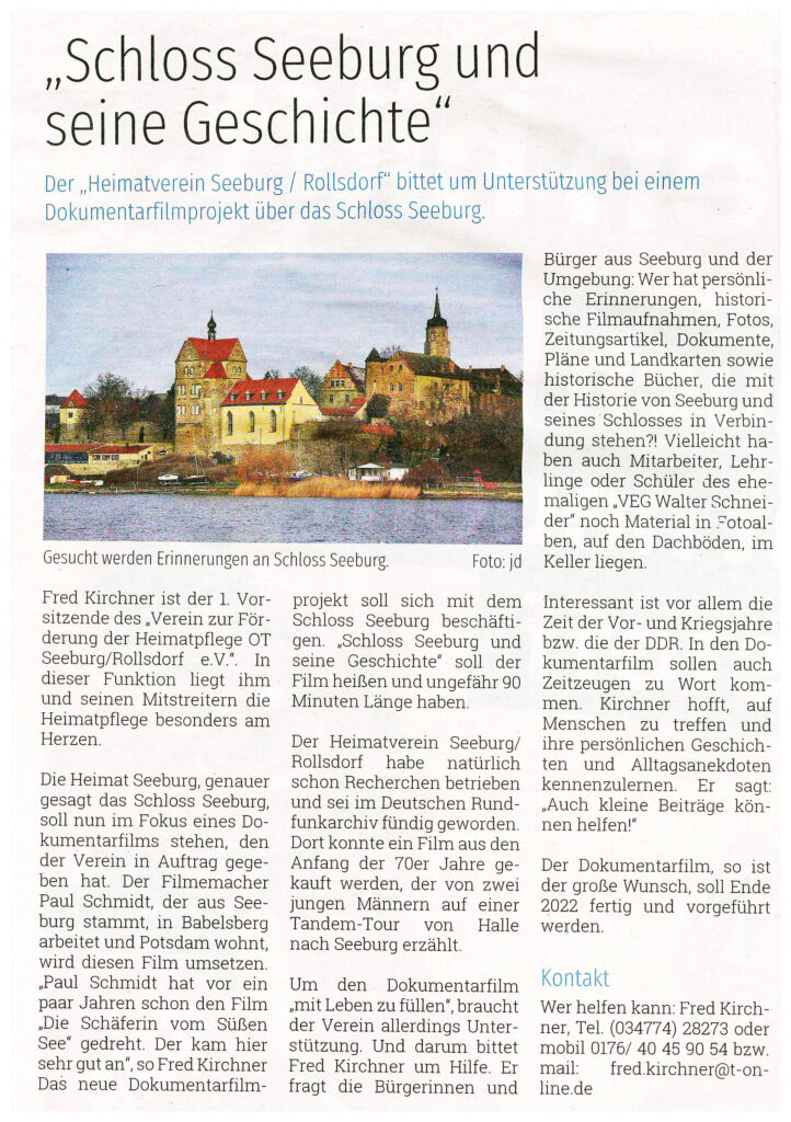 Wochenspiegel Artikel März 2022
